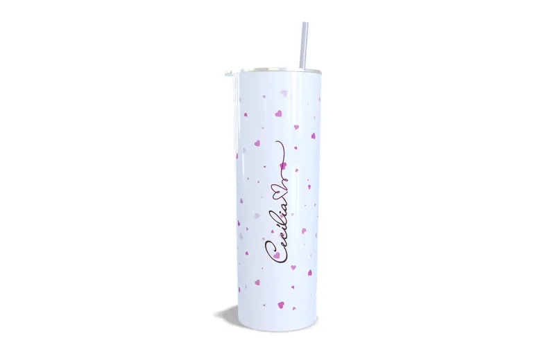 Copo Inox Tumbler - 600ml - Skinny