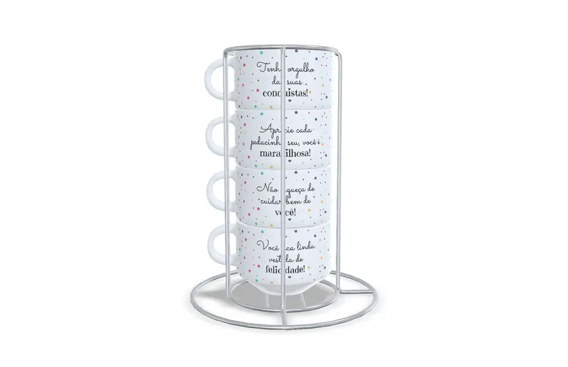 TORRE QUATRO XÍCARAS 180 ML