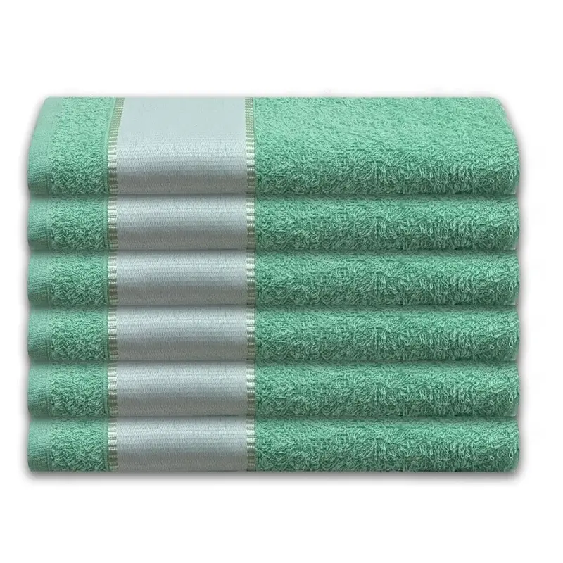 TOALHINHAS DE LAVABO VERDE AQUA