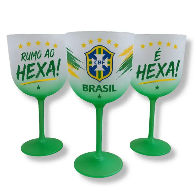 Taça Gin Degradê 580ml Personalizada - Verde