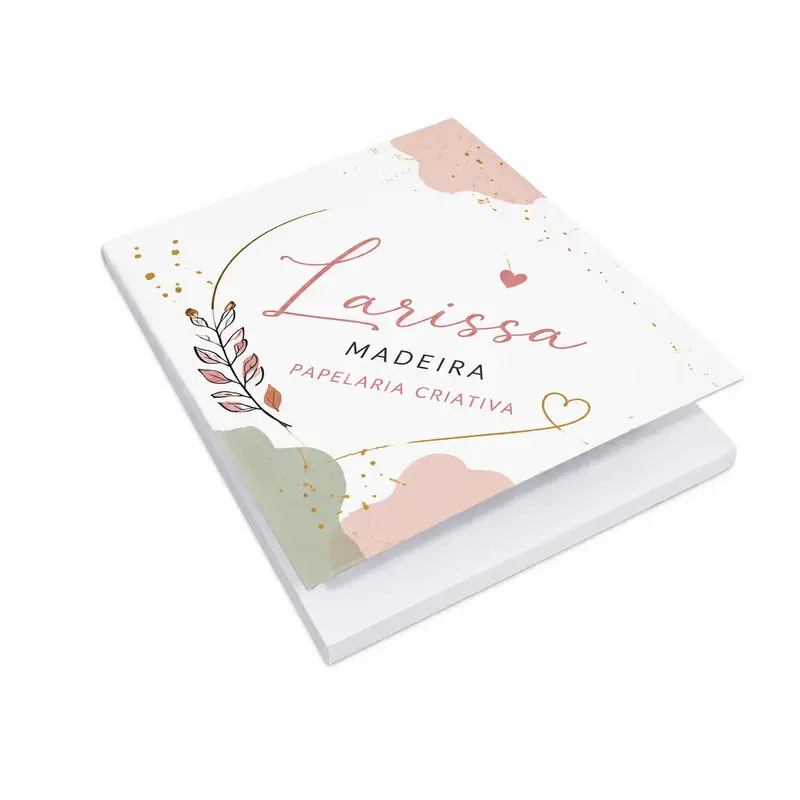 Blocos De Notas 7x10 cm Personalizado